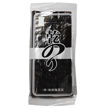 乾のり【銀袋】　10枚入／450円