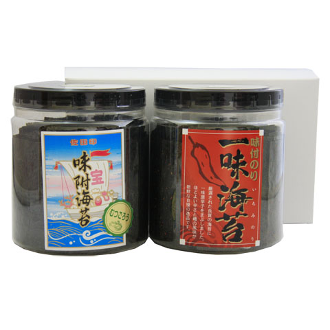 大丸卓上2本化粧箱入【味付むつごろう 1個 ＆ 他1個】